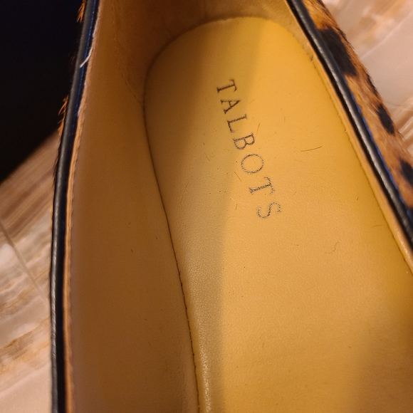 NIB Talbots Francesca Leoard Loafer Flats - Picture 3 of 8